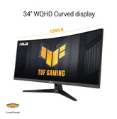 ASUS TUF Gaming VG34VQ3B 34" WQHD 180Hz 1ms Curved Gaming Monitor